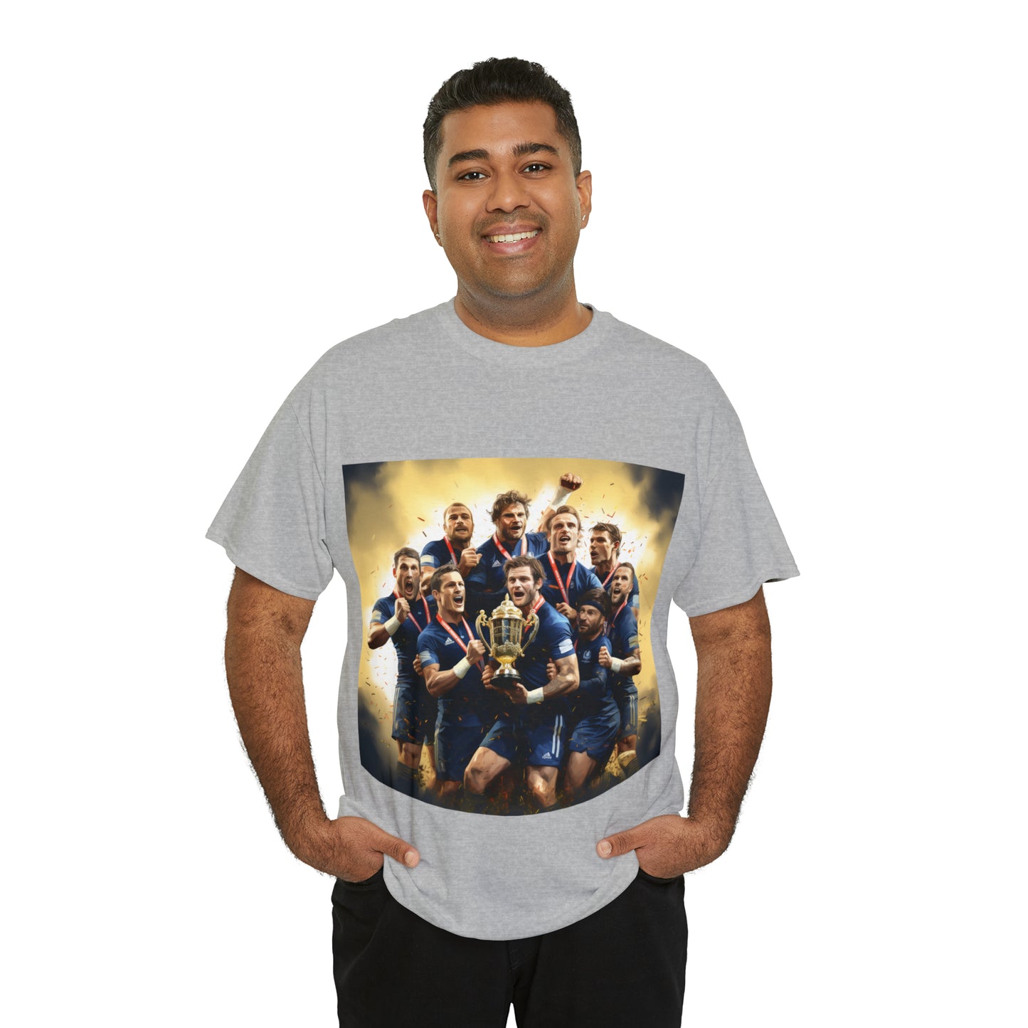 France Winning RWC 2023 - light shirts