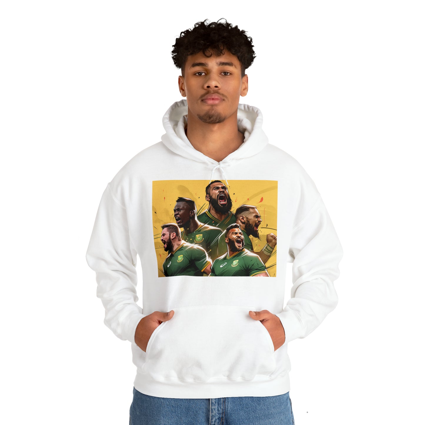 Springboks Celebrating - light hoodies