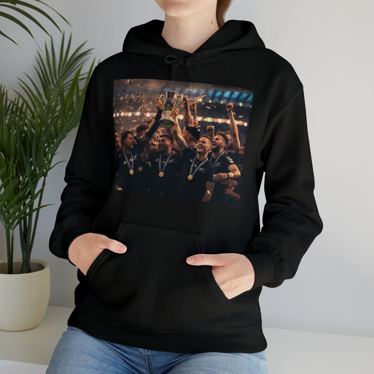 All Blacks World Cup Celebration - black hoodie