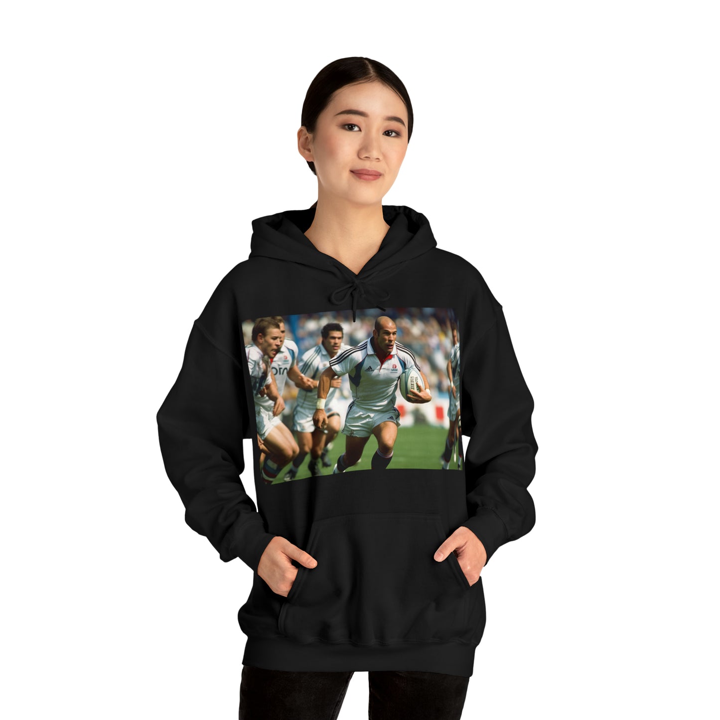 Zinedine Zidane - dark hoodies