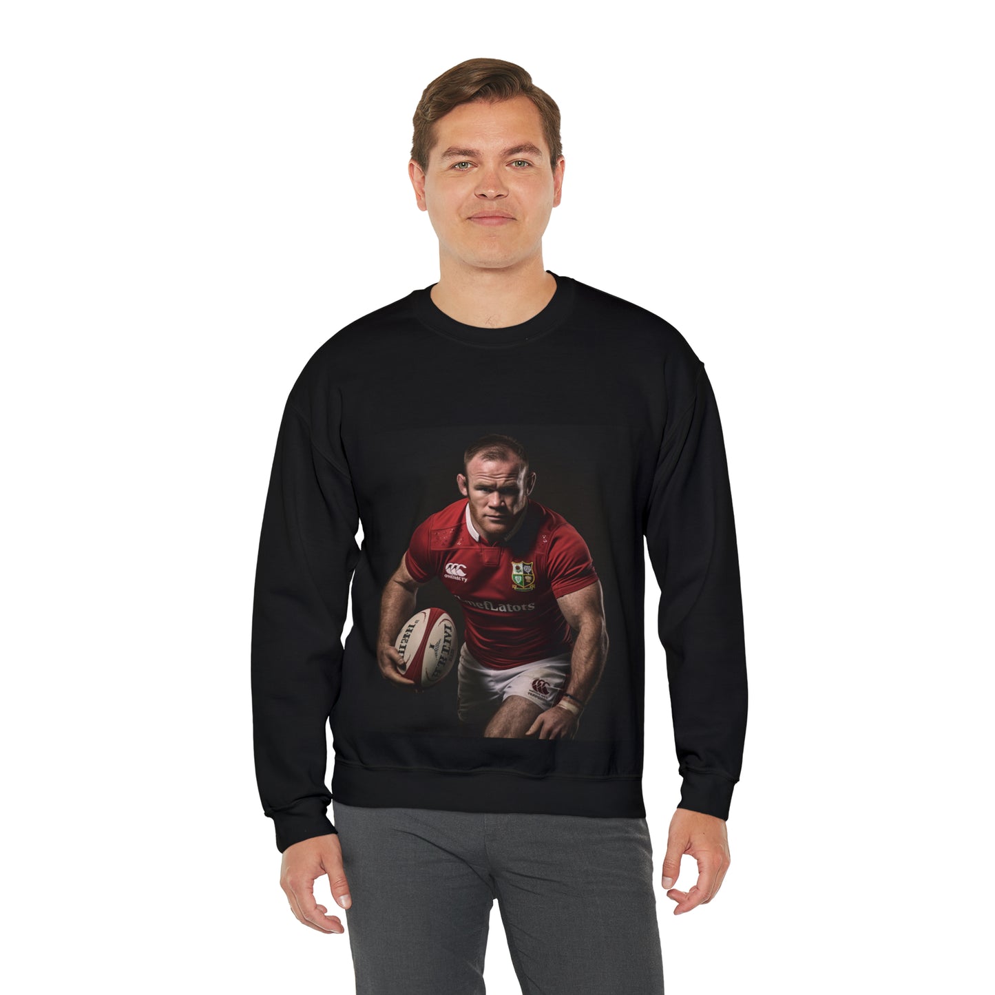Ready Rooney - black sweatshirt