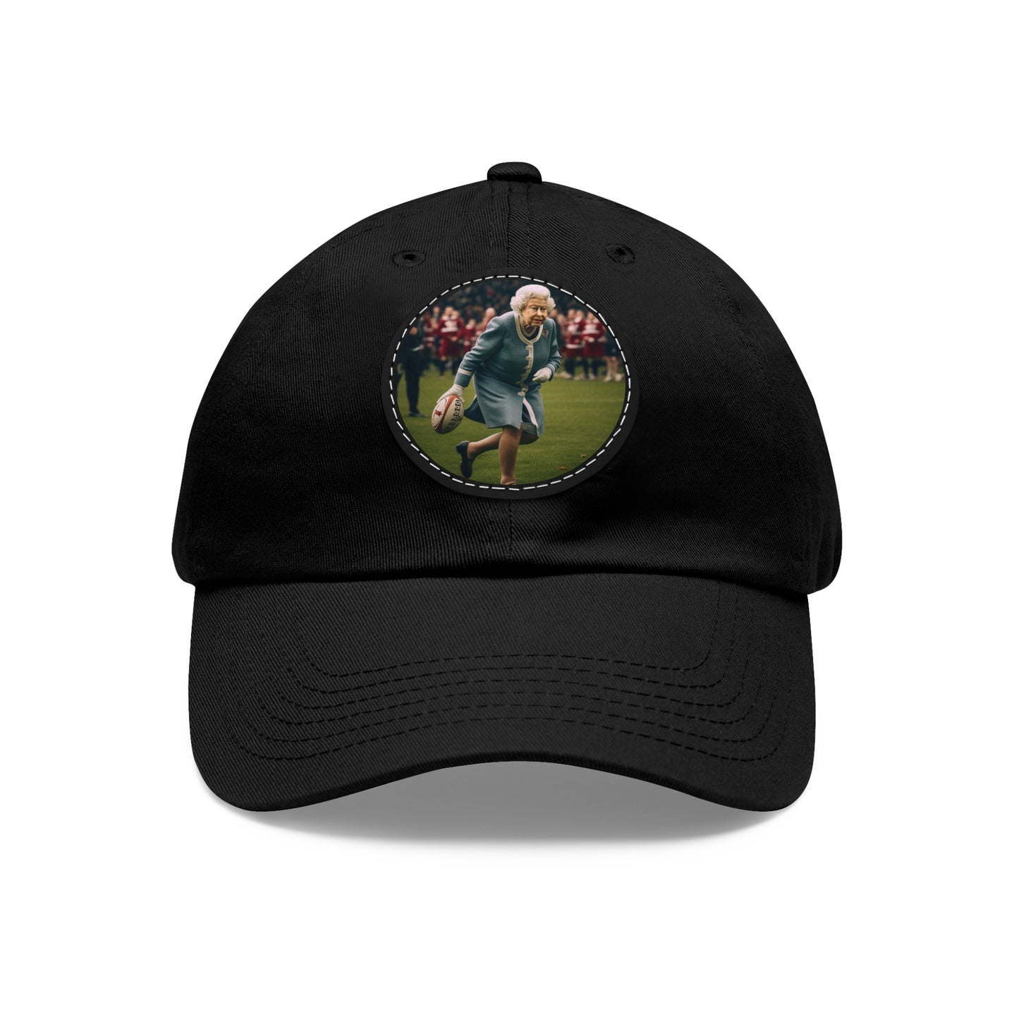 Queen Elizabeth Round Patch hat