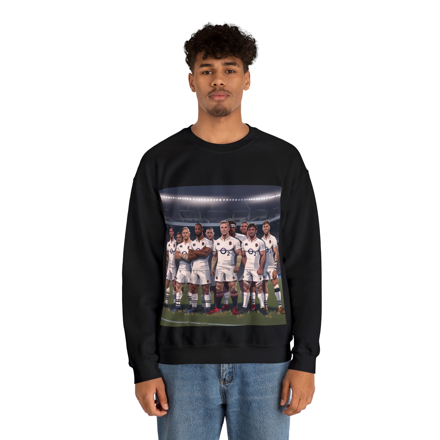 England Ready Team - black sweatshirt