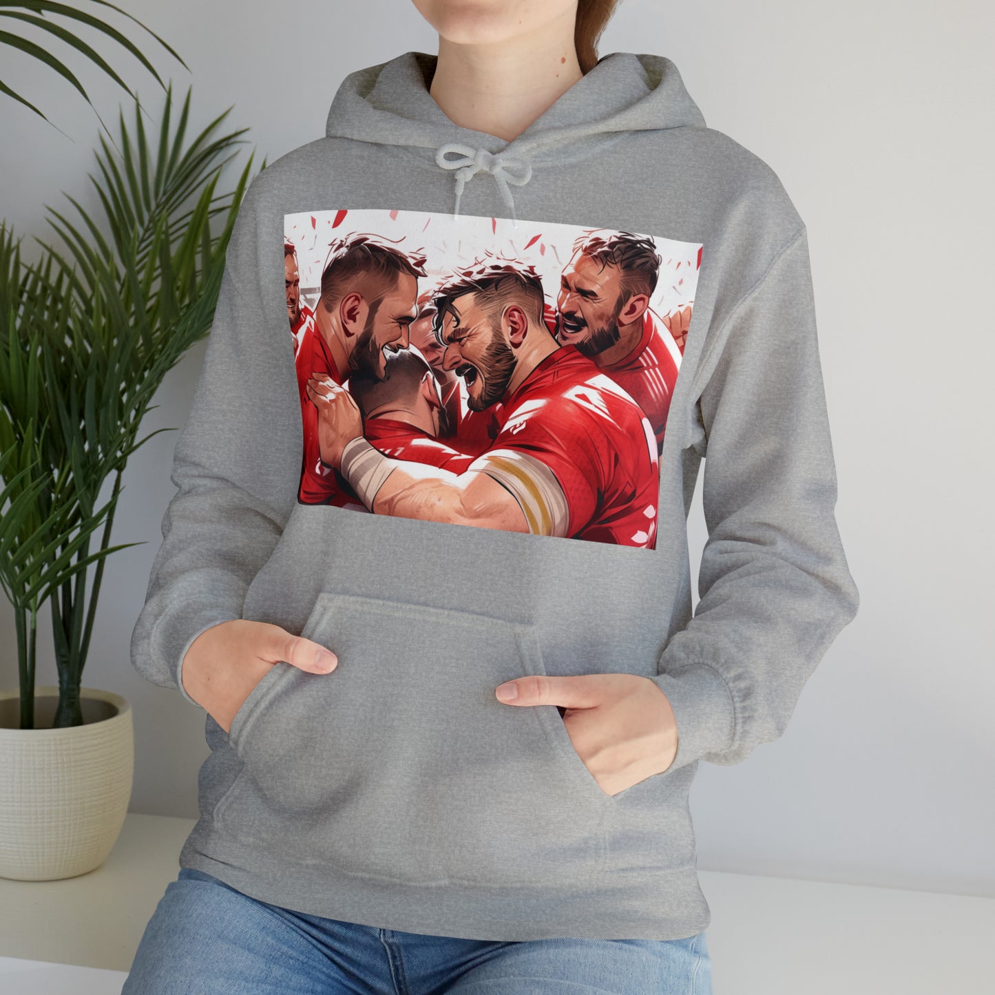 Post Match Wales - light hoodies