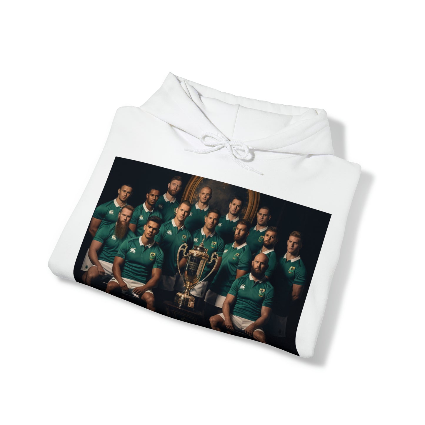 Ireland World Cup photoshoot - light hoodies