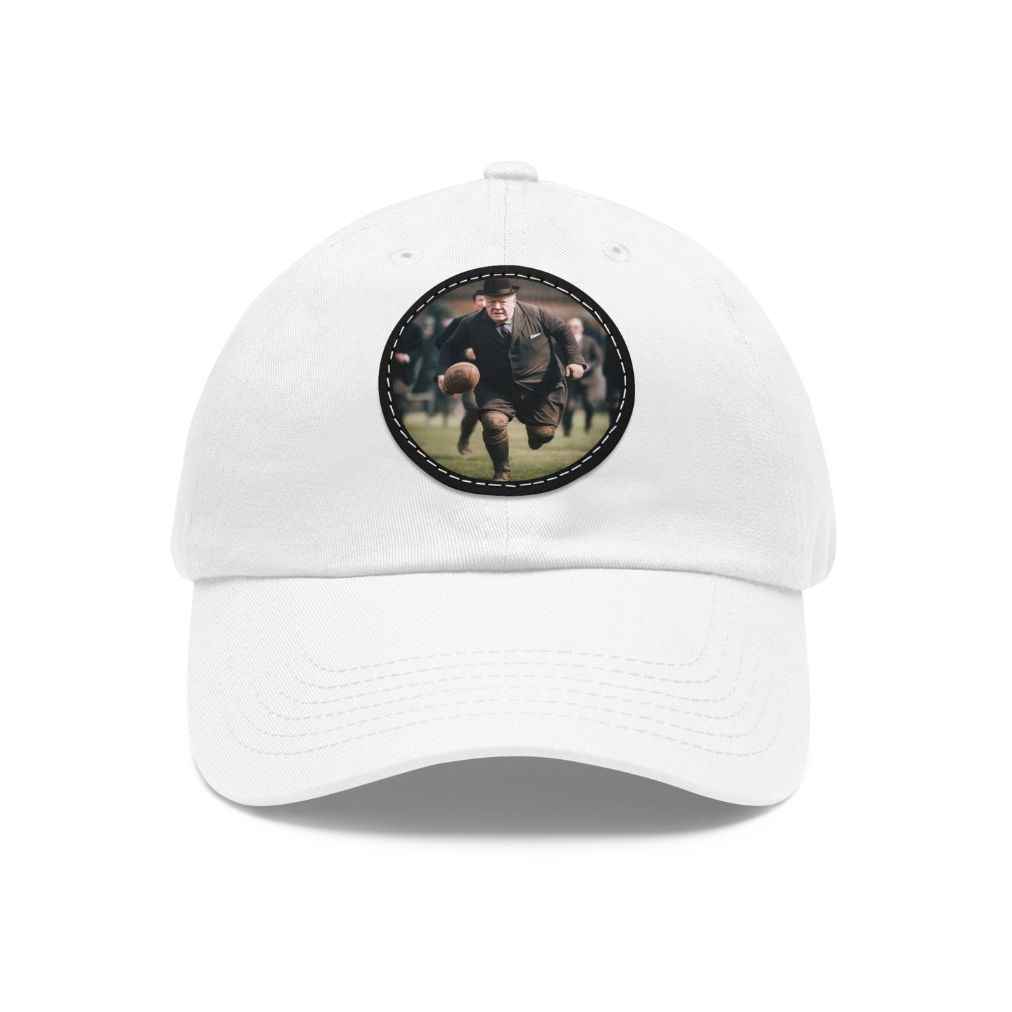 Winston Churchill Round Patch hat