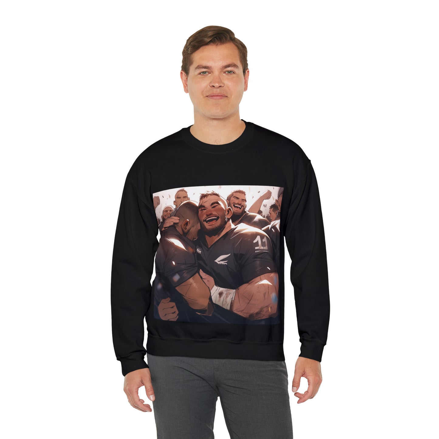 All Blacks Celebrating - black sweatshirt