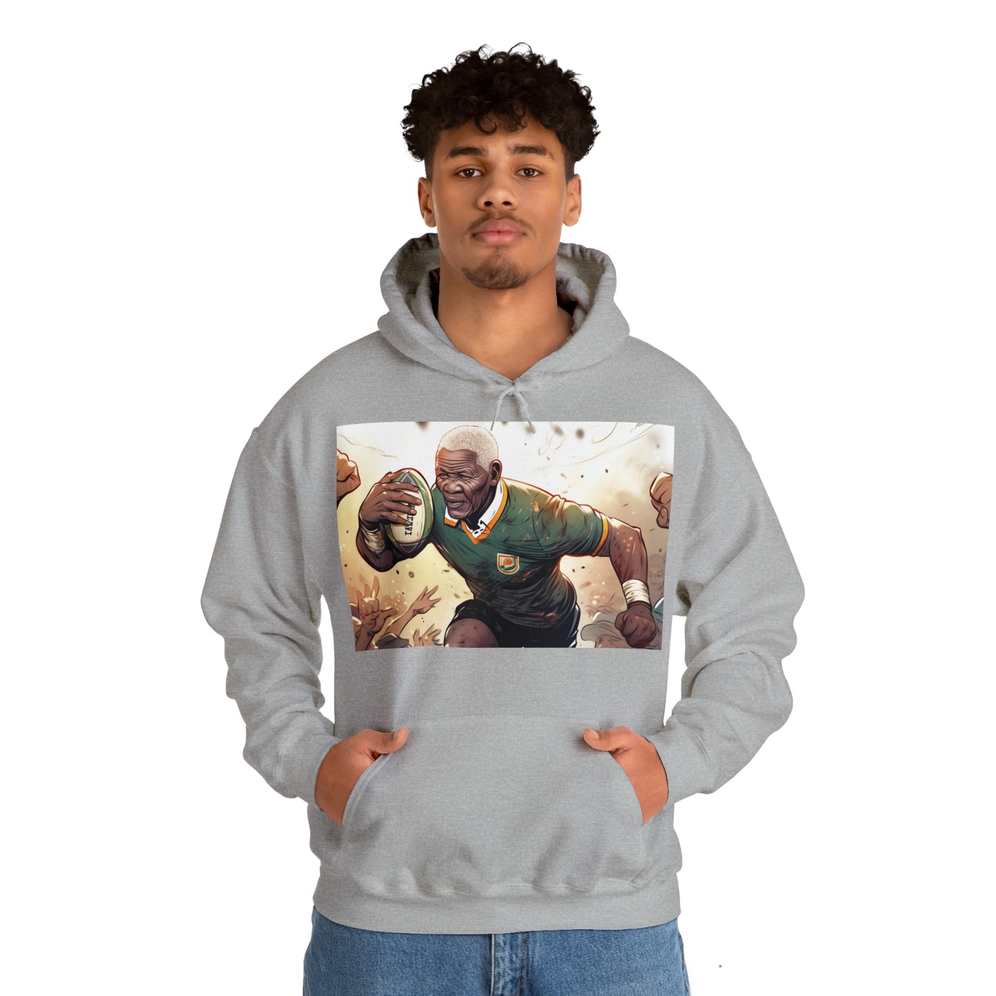 Rugby Mandela - light hoodies
