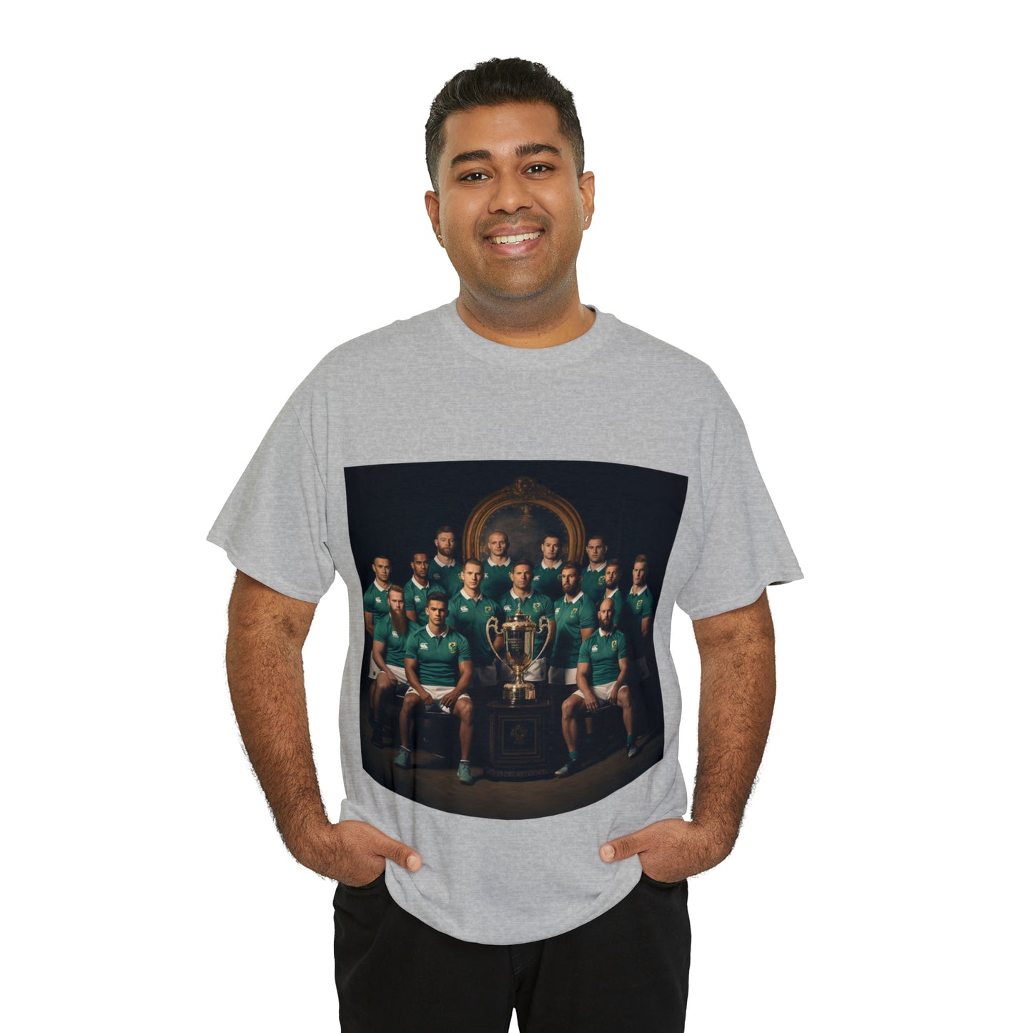 Ireland World Cup photoshoot - light shirts