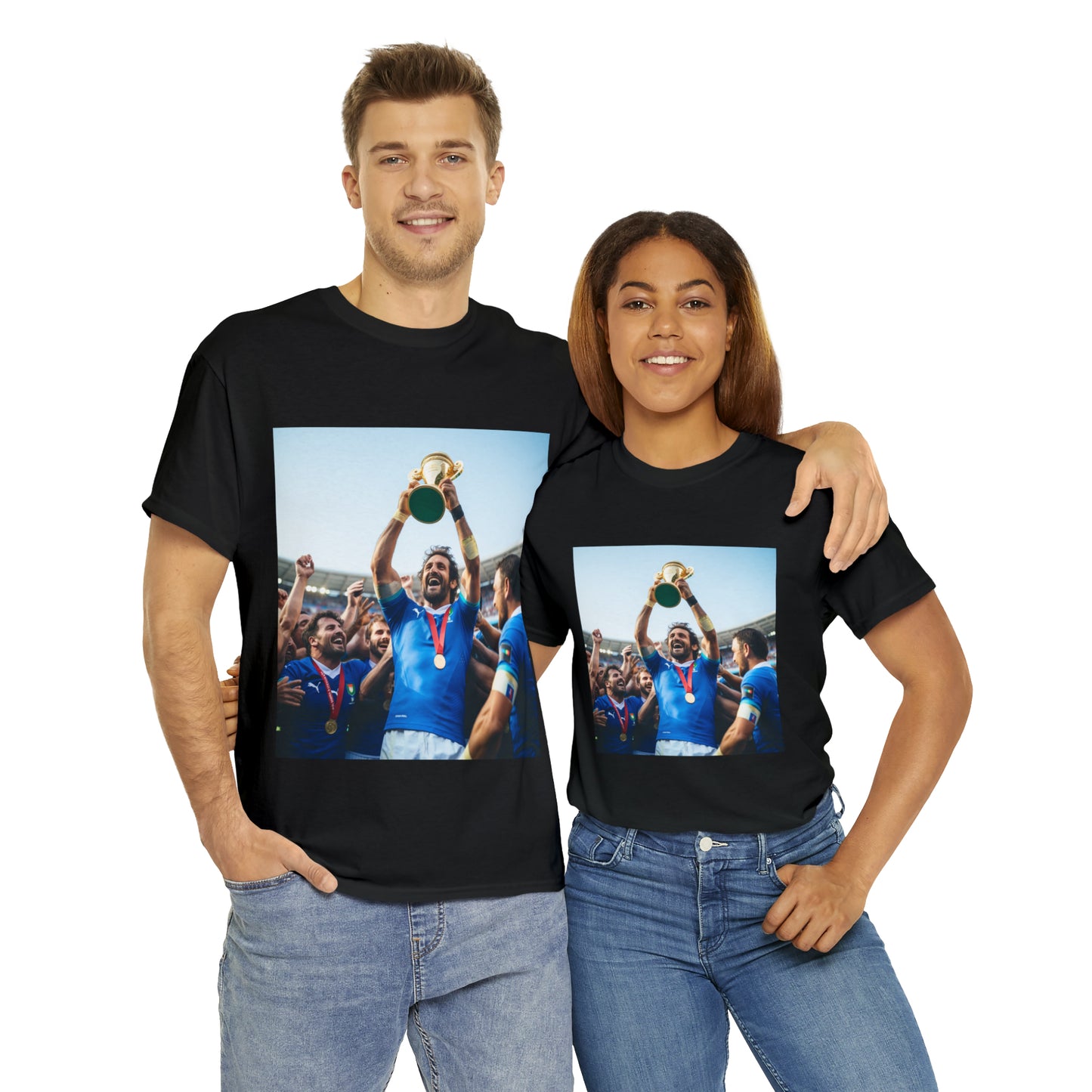 Italy Lifting the RWC - dark shirts