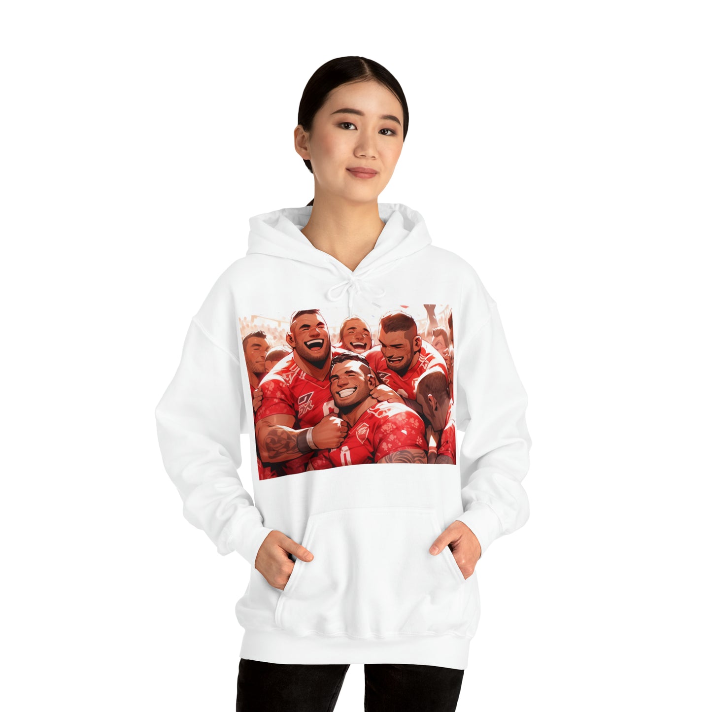 Happy Tonga - light hoodies