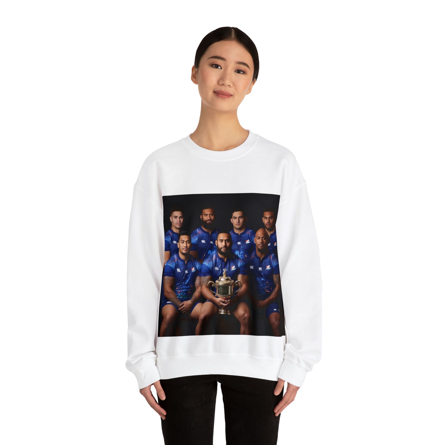 Samoa RWC Photoshoot - light sweatshirts