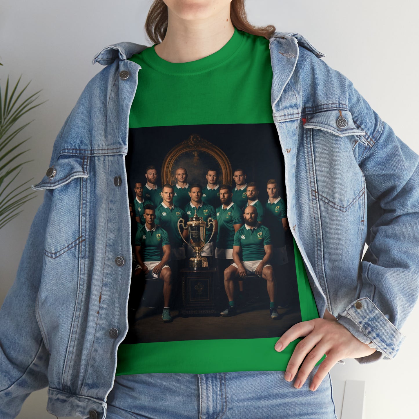 Ireland World Cup photoshoot - dark shirts