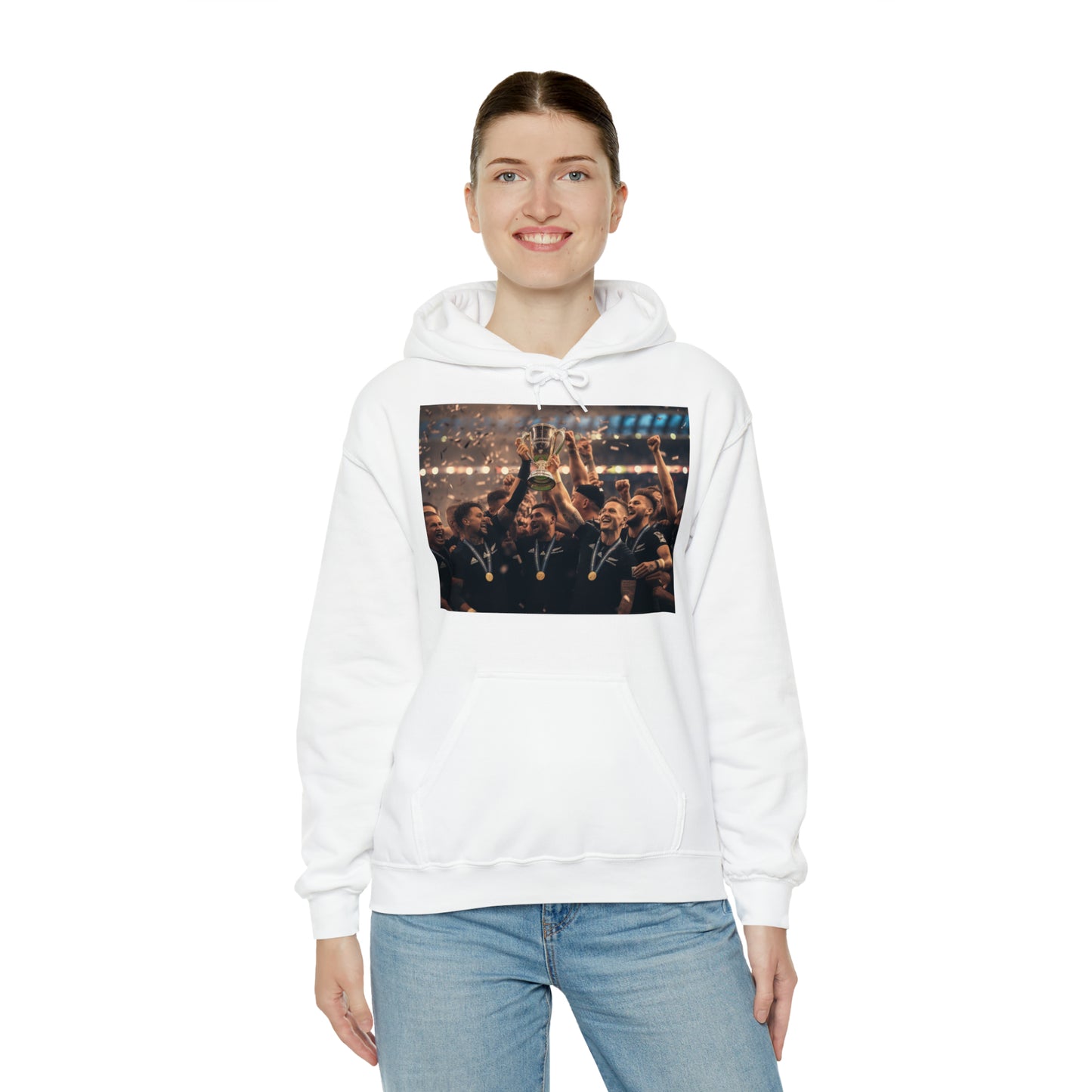 All Blacks World Cup Celebration - light hoodies