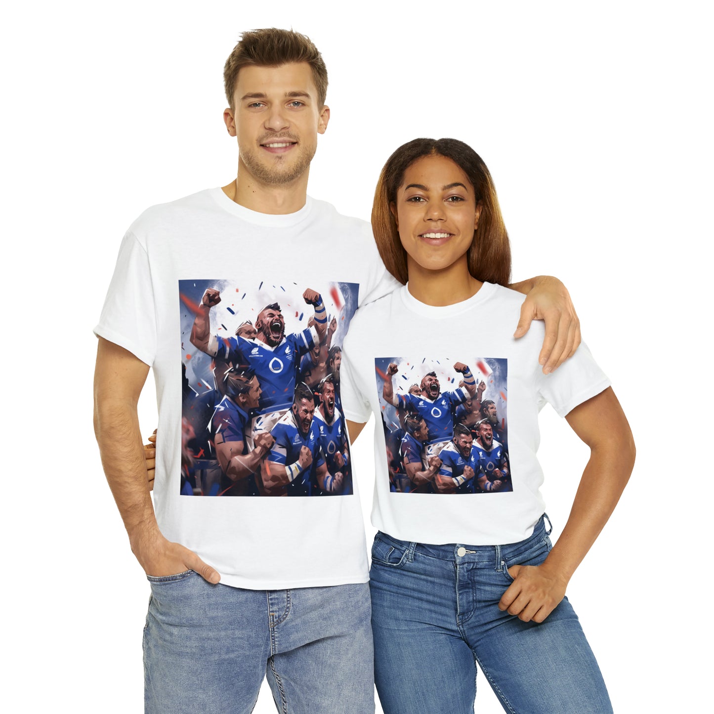 France Celebrating - light shirts