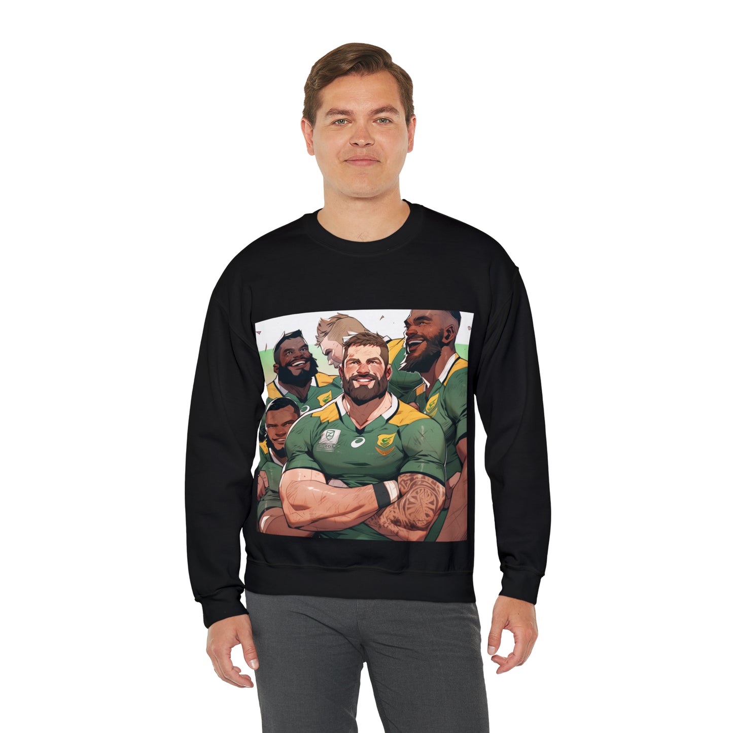 Happy Boks - black sweatshirt