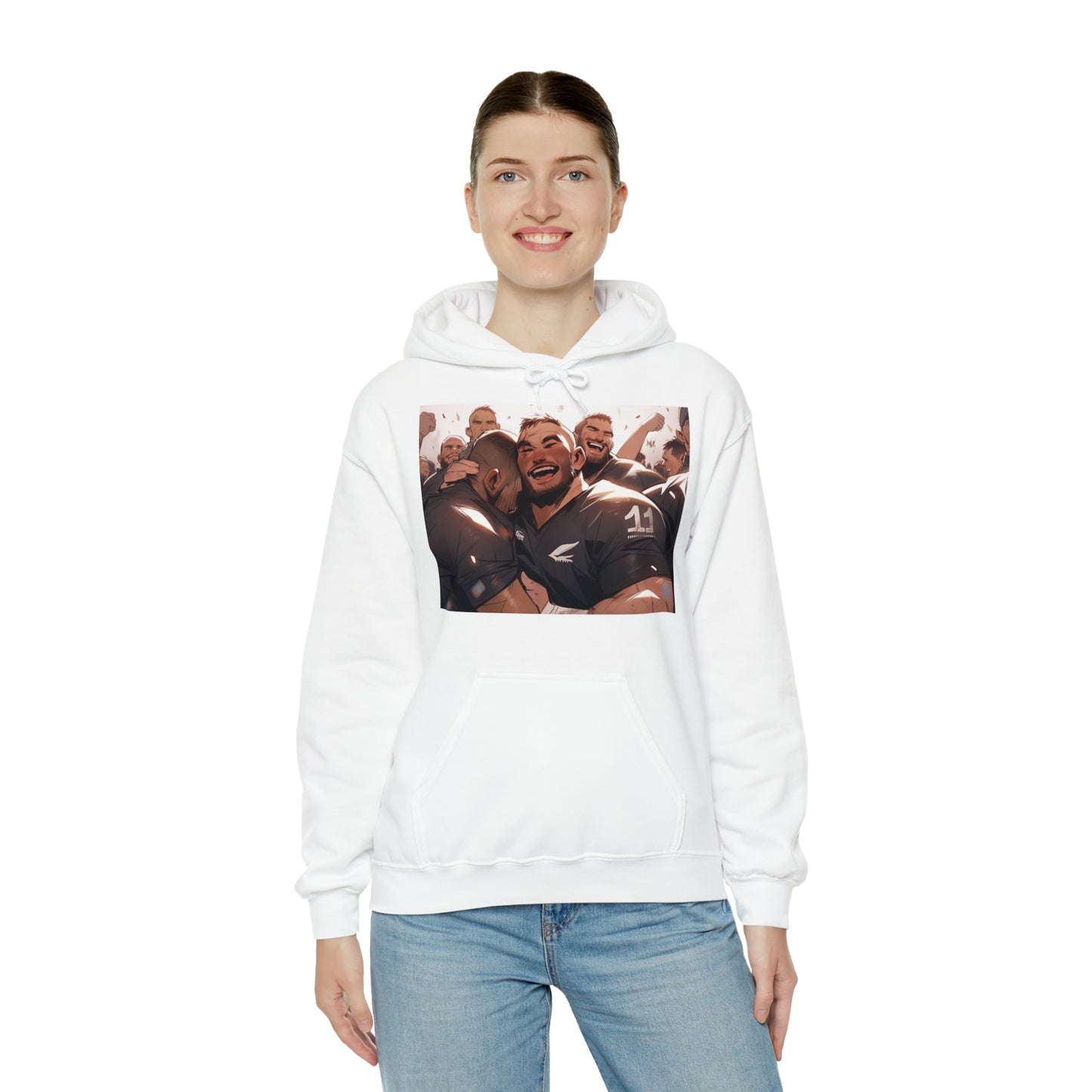 All Blacks Celebrating - light hoodies