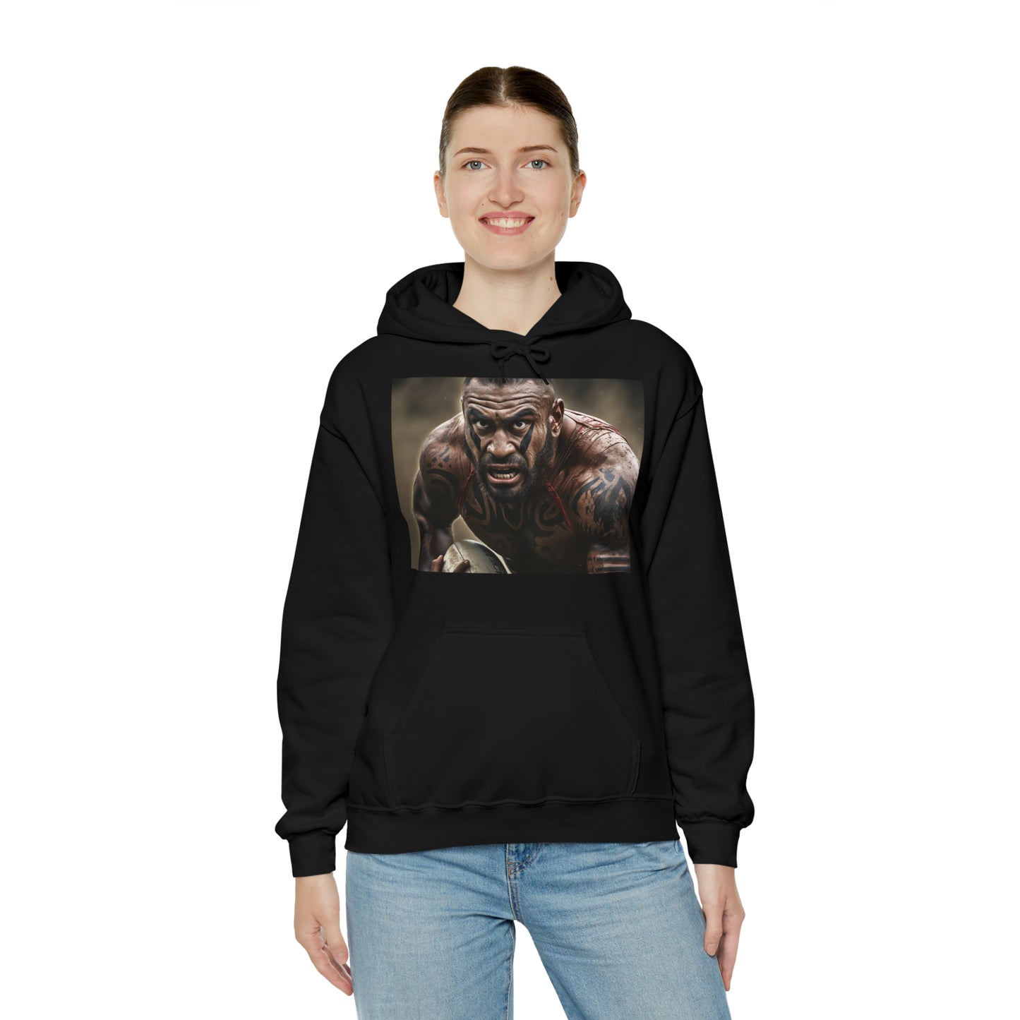 Māori Warrior - black hoodie