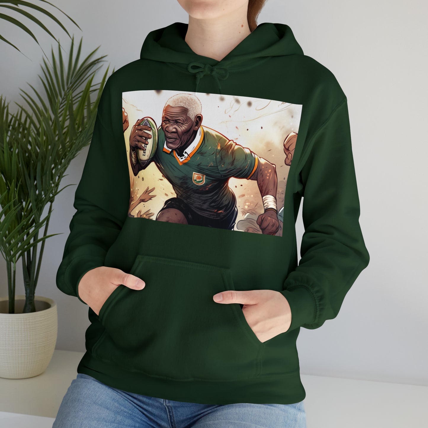 Rugby Mandela - dark hoodies