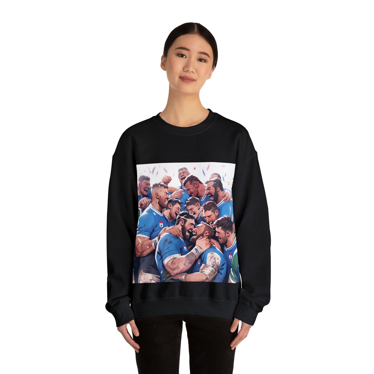 Post Match Italy - black sweatshirts