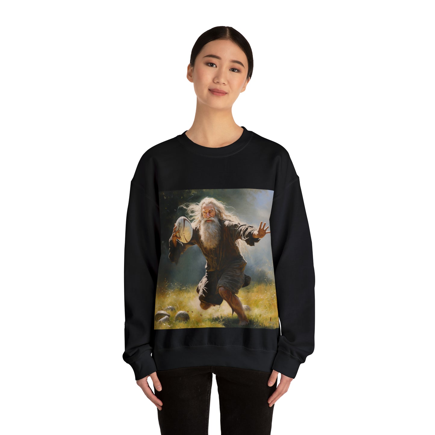 Rugby Gandalf - black sweatshirt