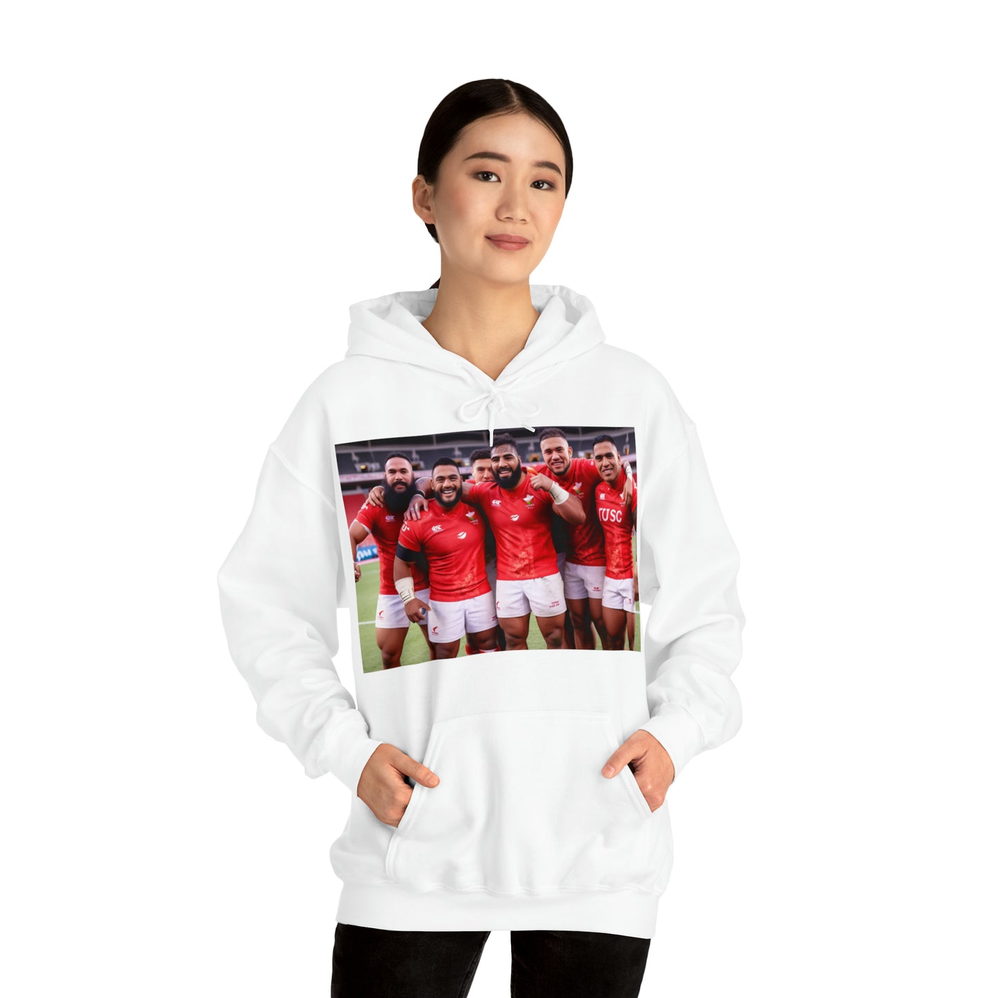 Post Match Tonga - light hoodies
