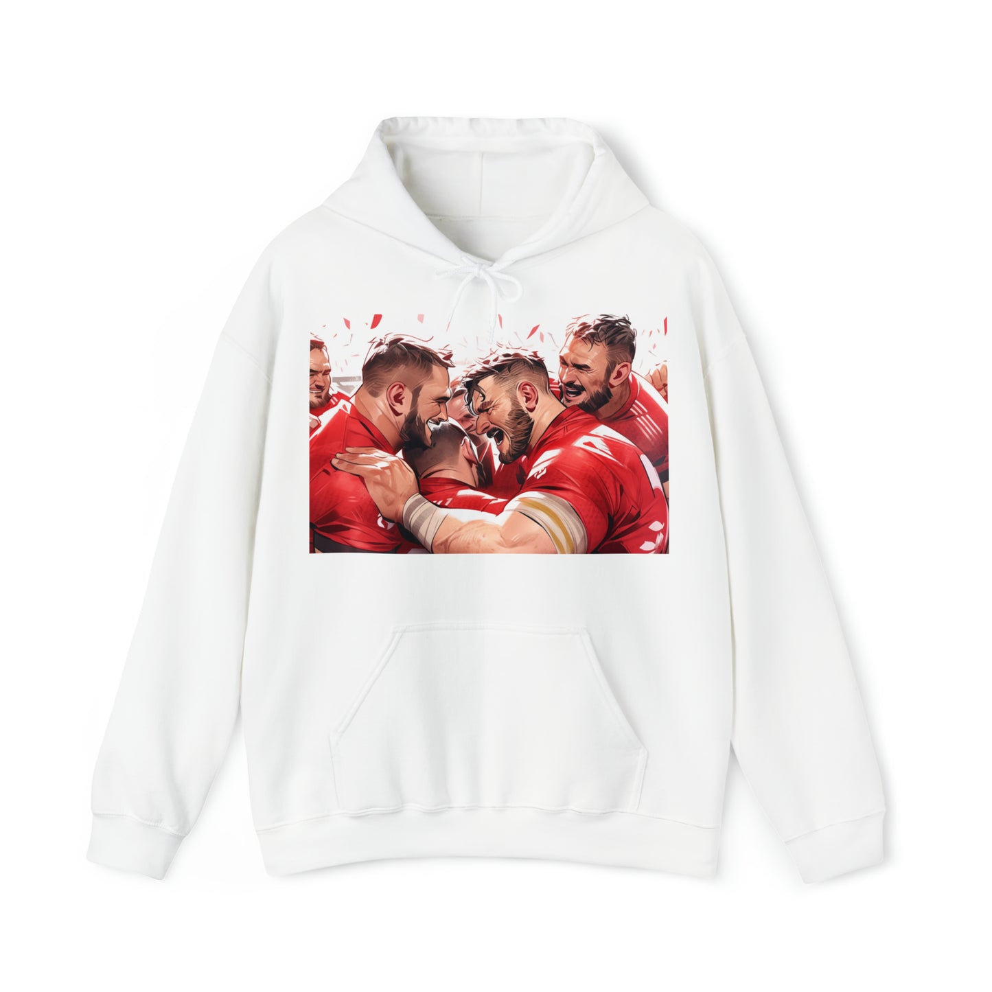 Post Match Wales - light hoodies