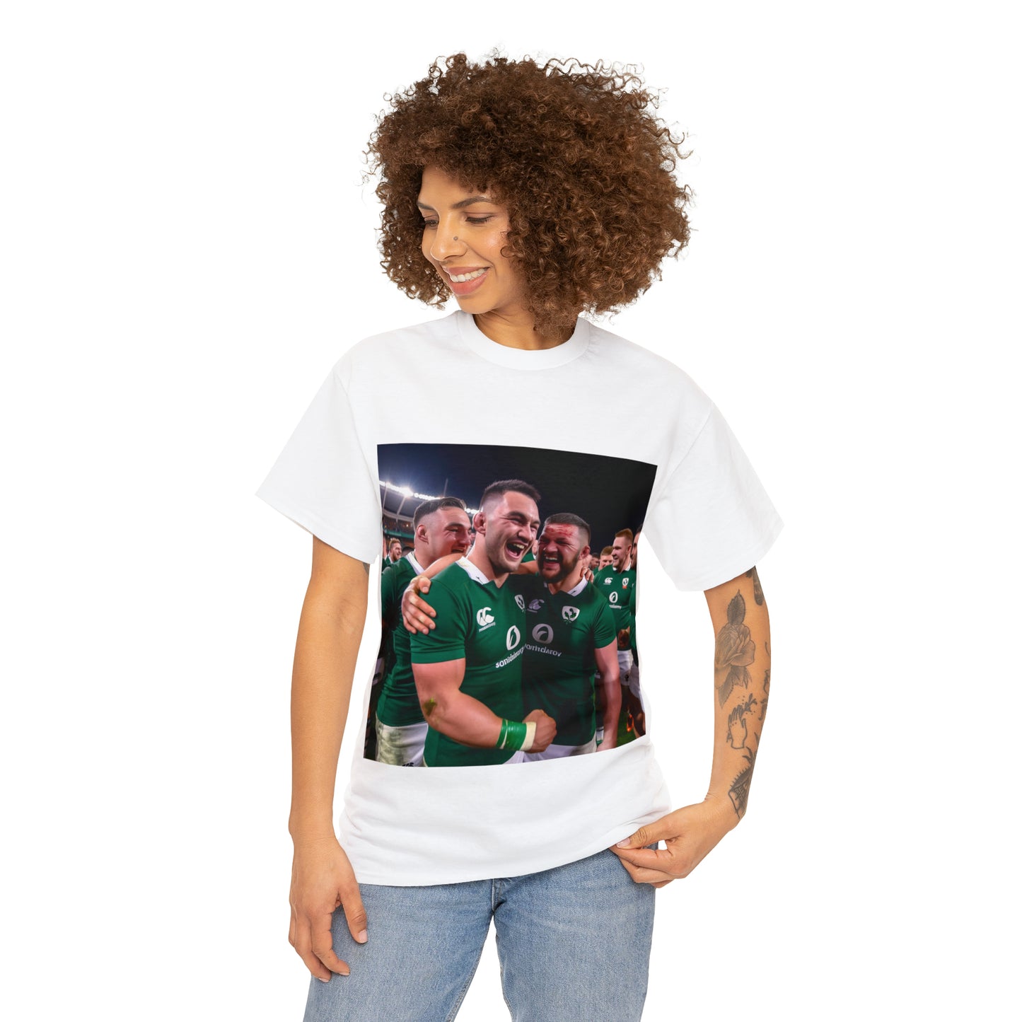 Post Match Ireland - light shirts