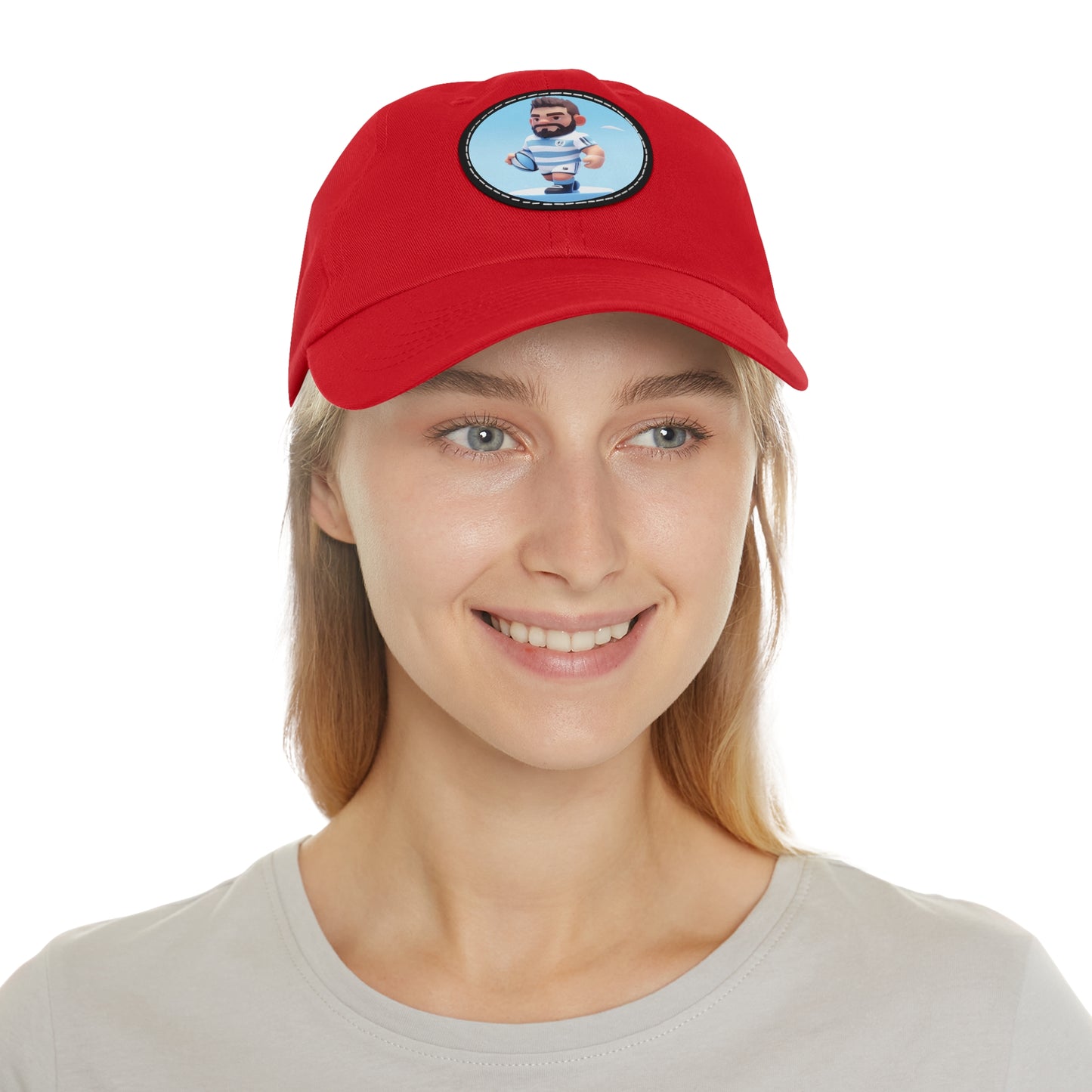 Pumas Round Leather Patch Hat