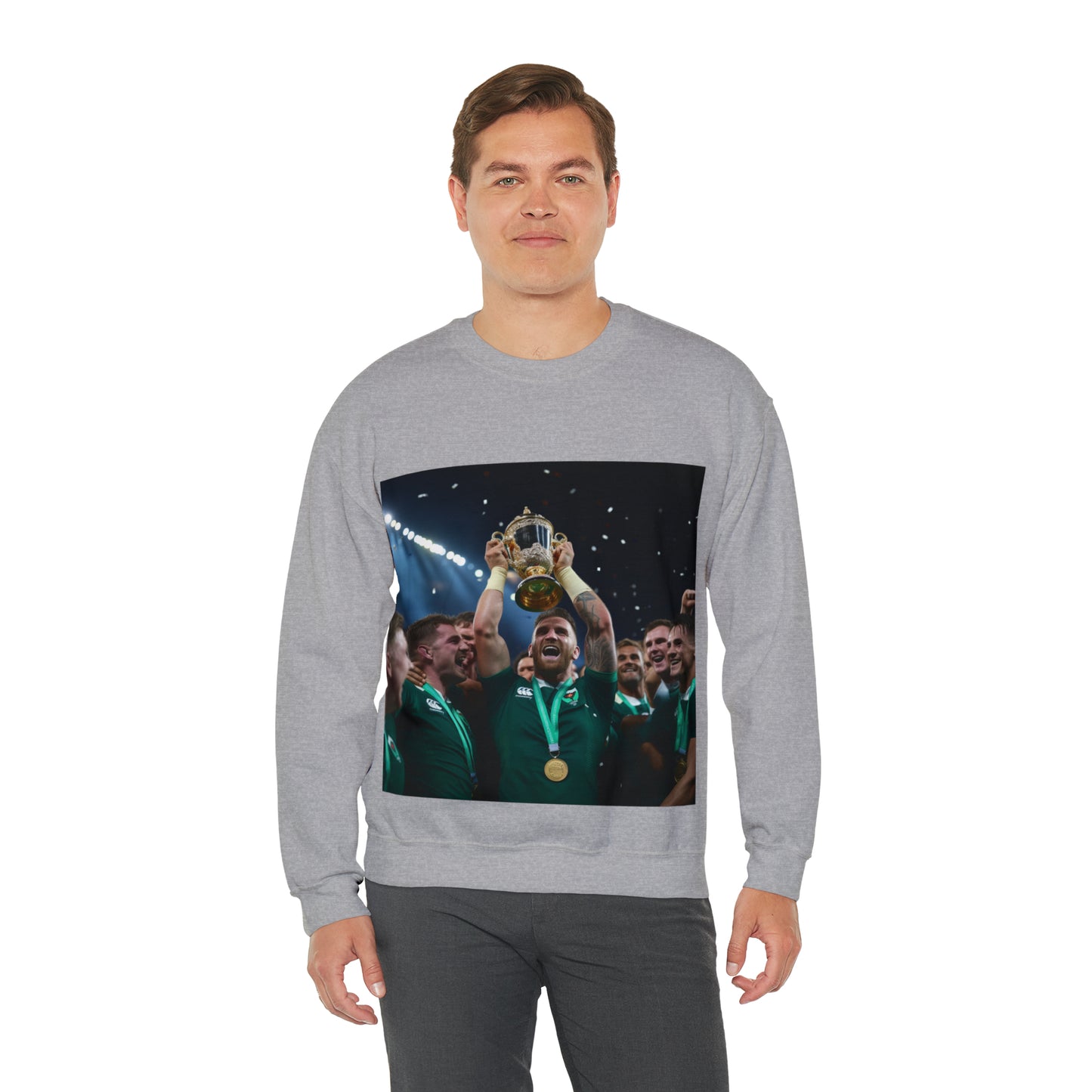 Ireland lifting the RWC - light sweatshirts