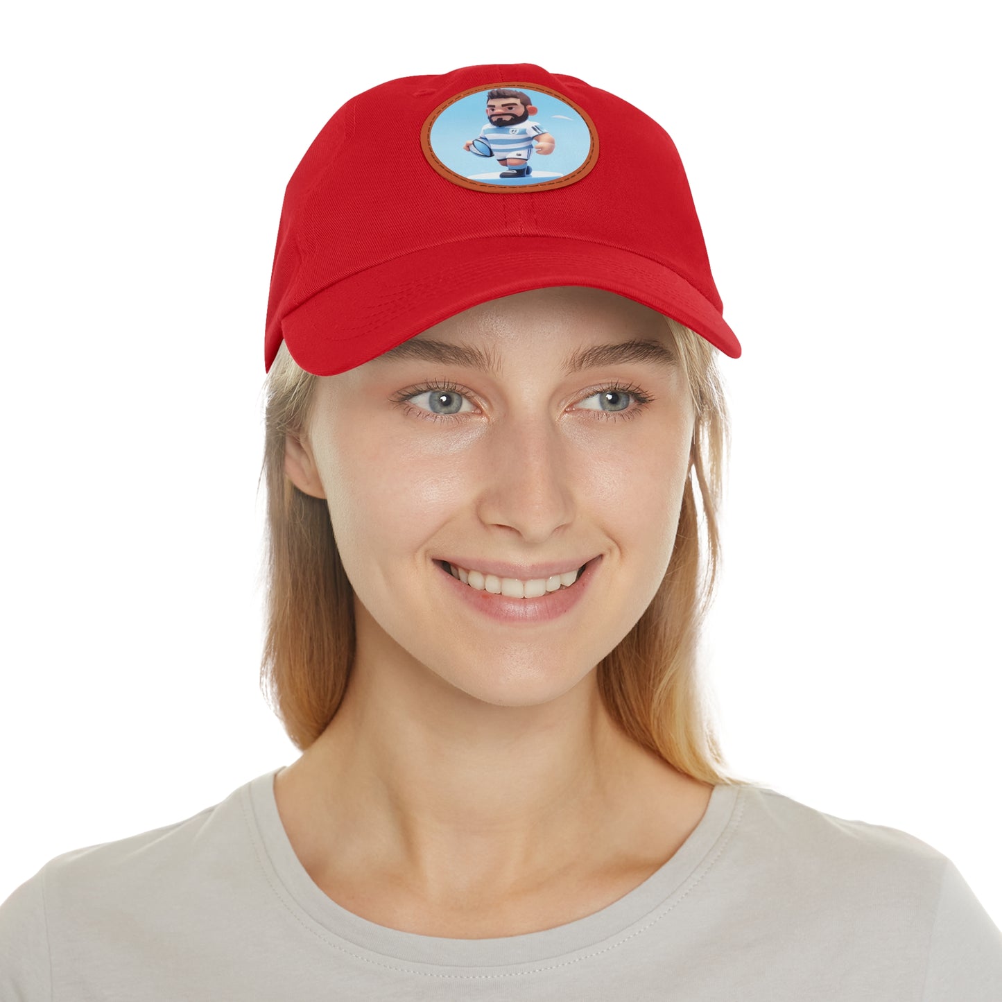 Pumas Round Leather Patch Hat
