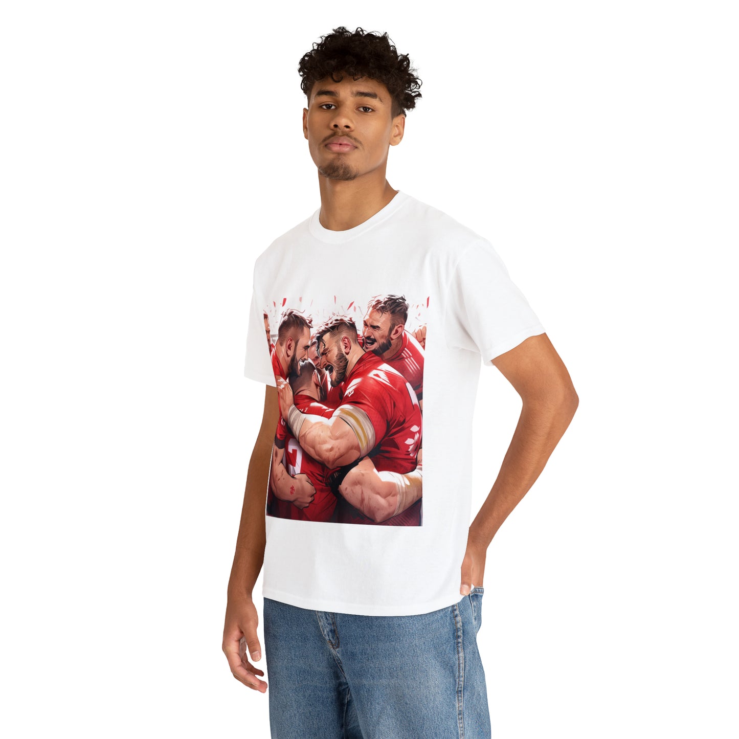 Post Match Wales - light shirts