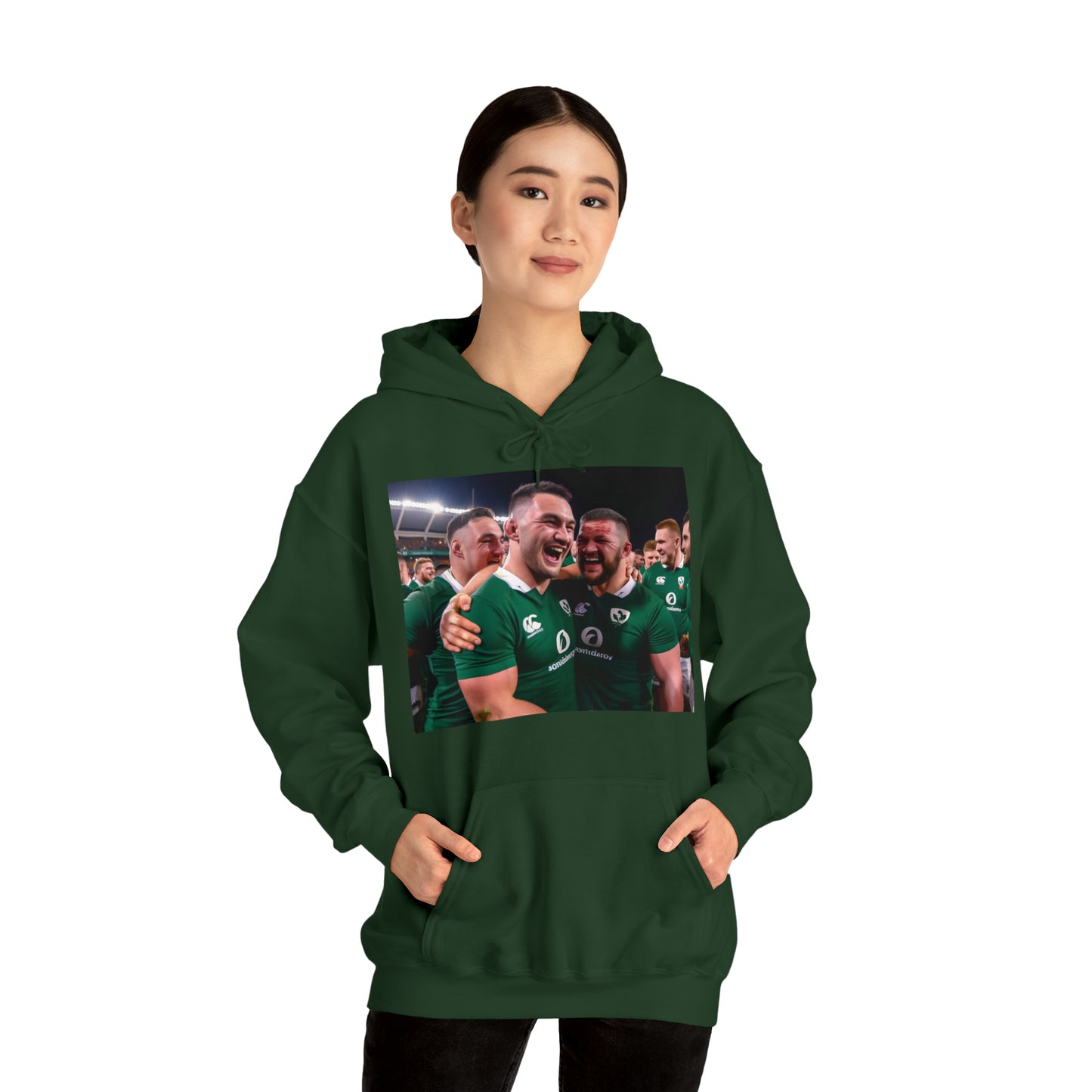 Post Match Ireland - dark hoodies