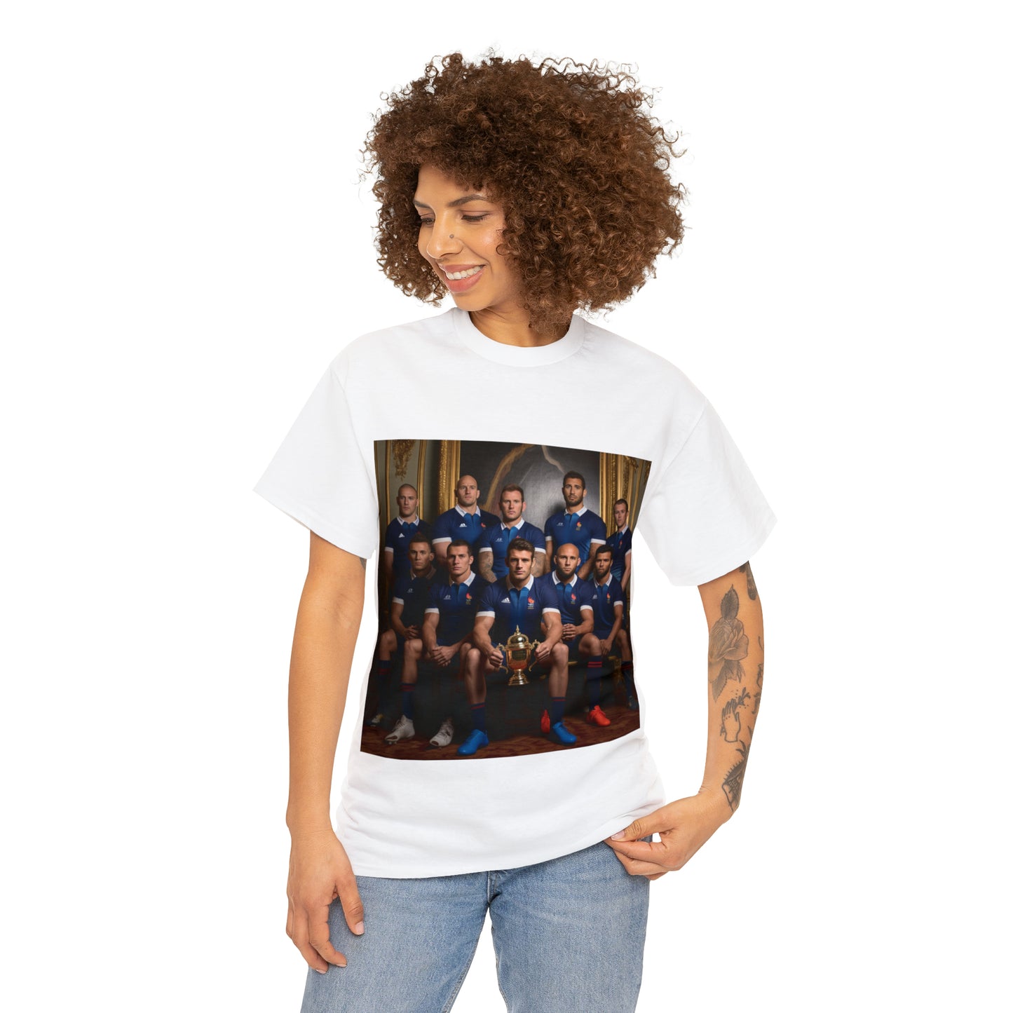 France World Cup Photoshoot - light shirts