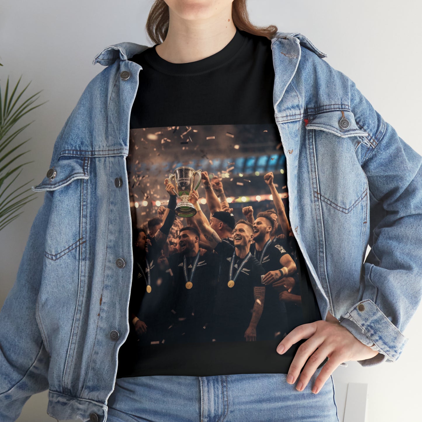 All Blacks World Cup Celebration - black shirt