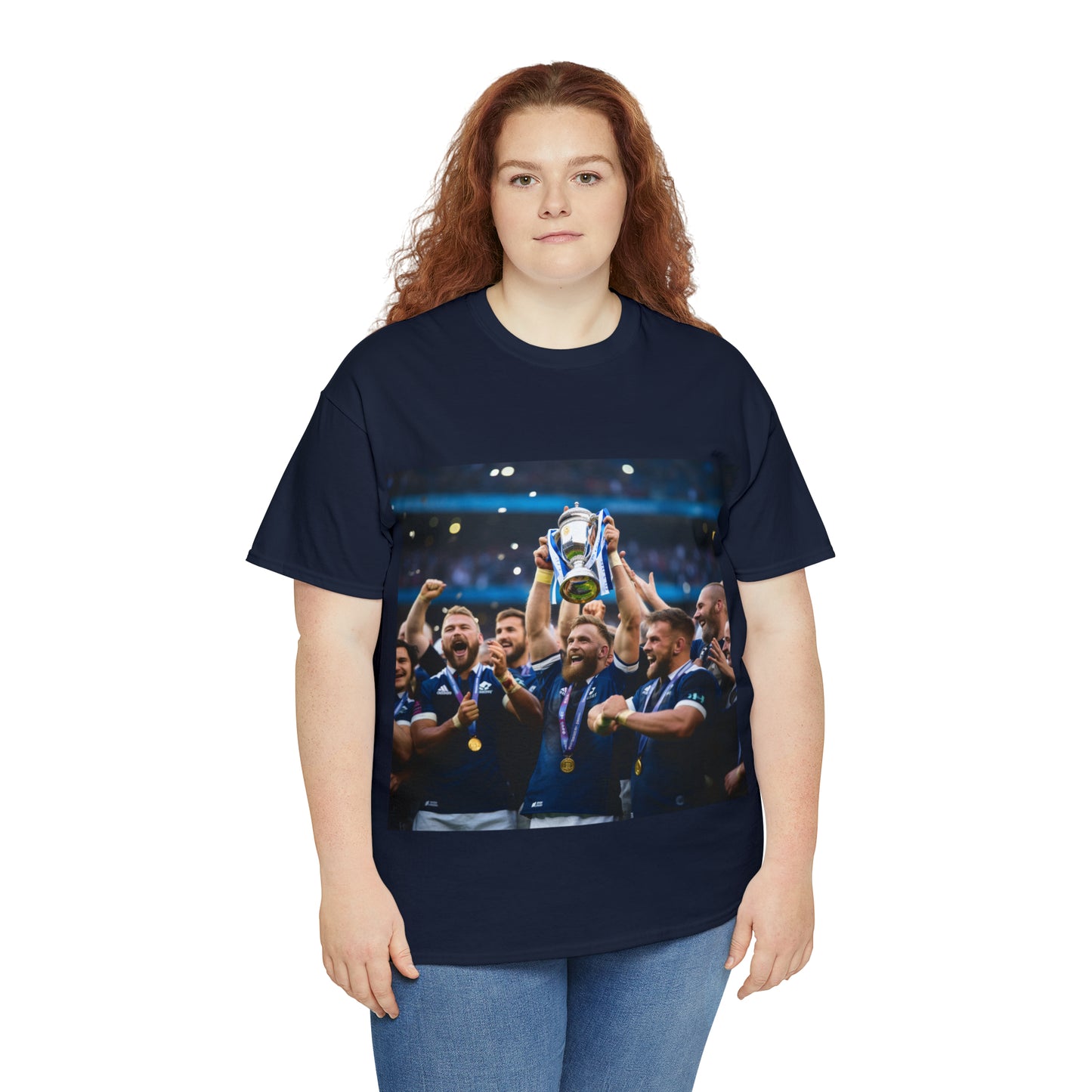 Scotland Winning RWC - dark shirts