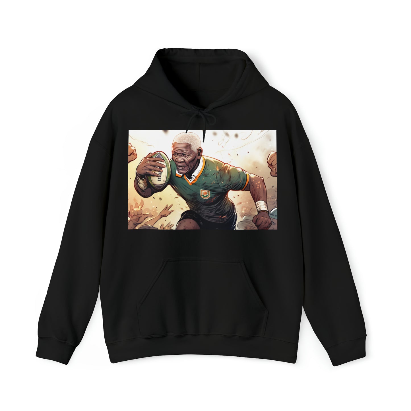 Rugby Mandela - dark hoodies