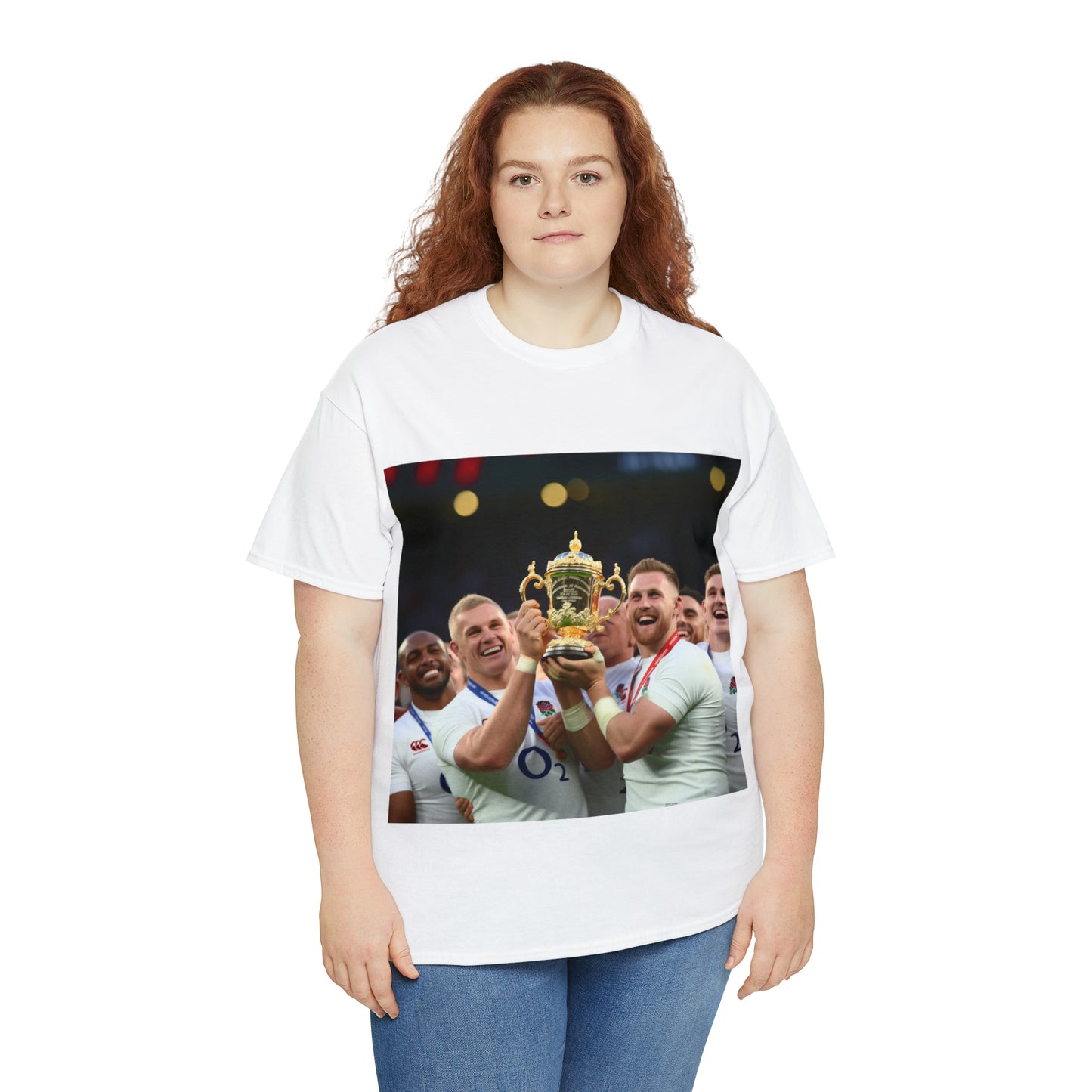England Celebrating Winning World Cup - light shirts