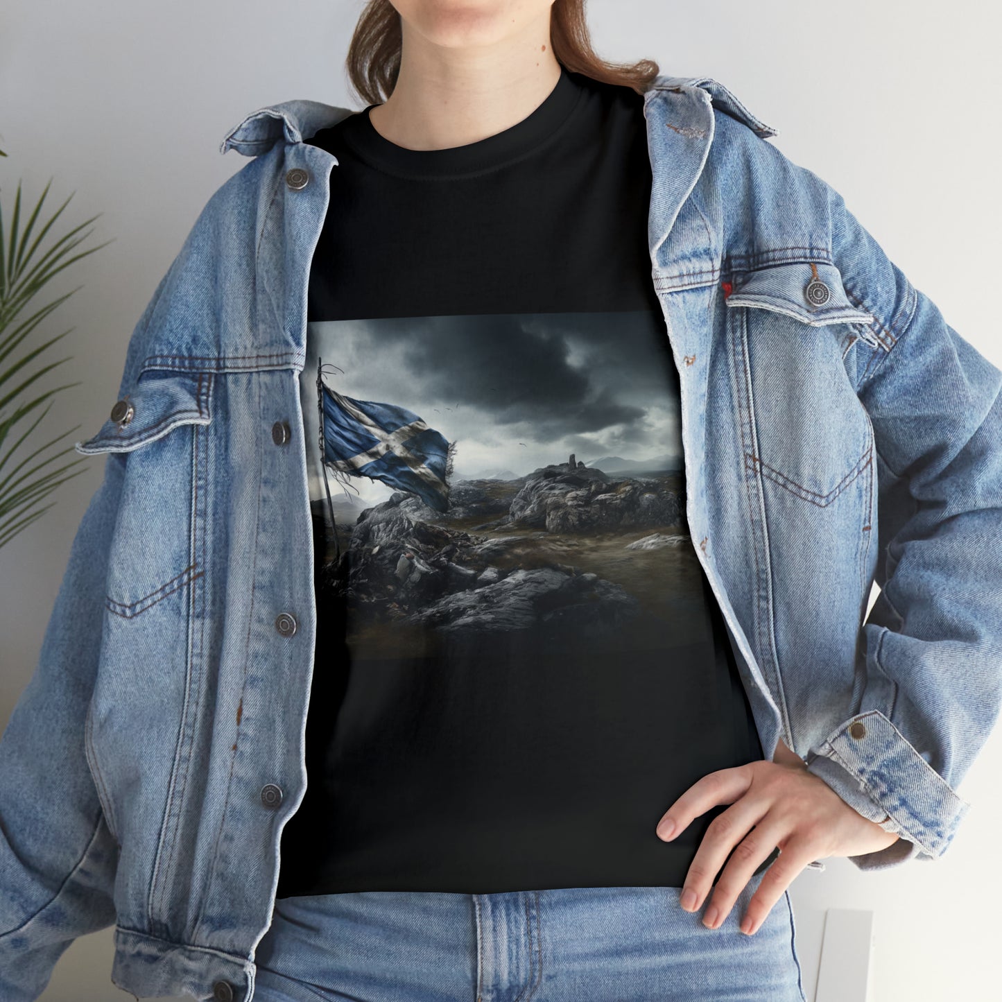 Scottish Flag - dark shirts