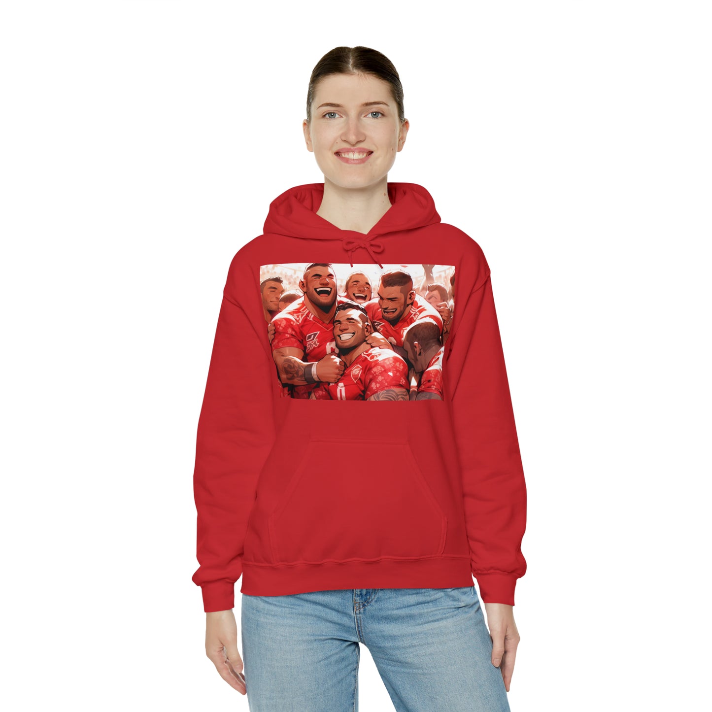 Happy Tonga - dark hoodies