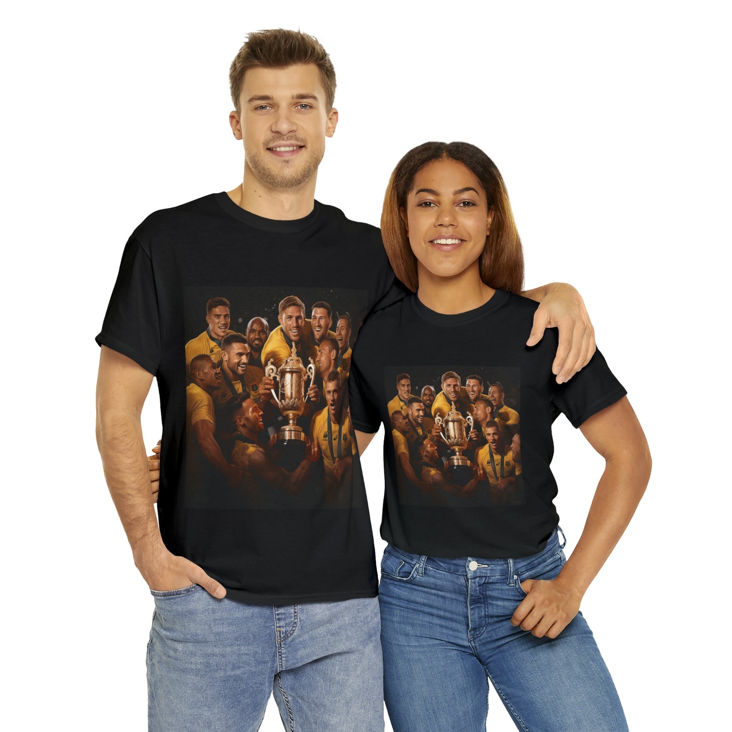Australia lifting RWC - black shirt