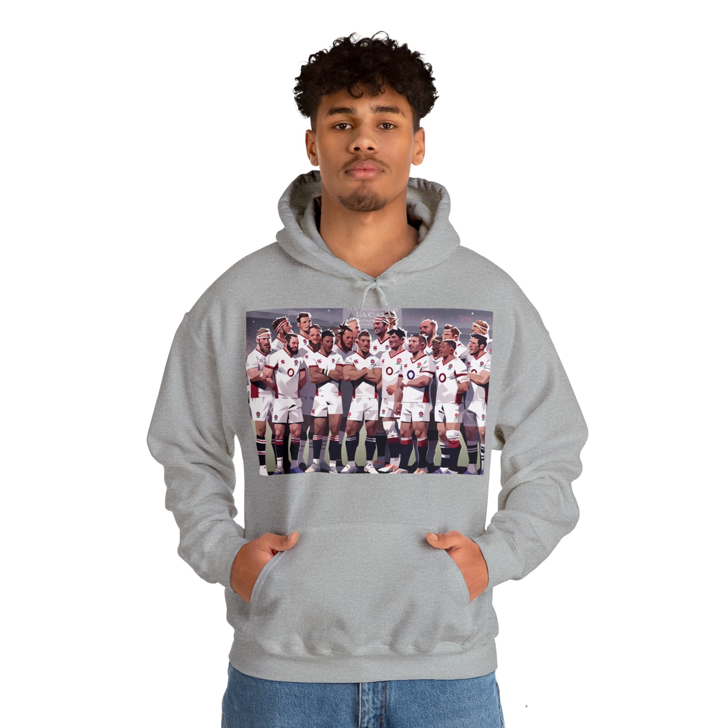 England Full Team - light hoodies