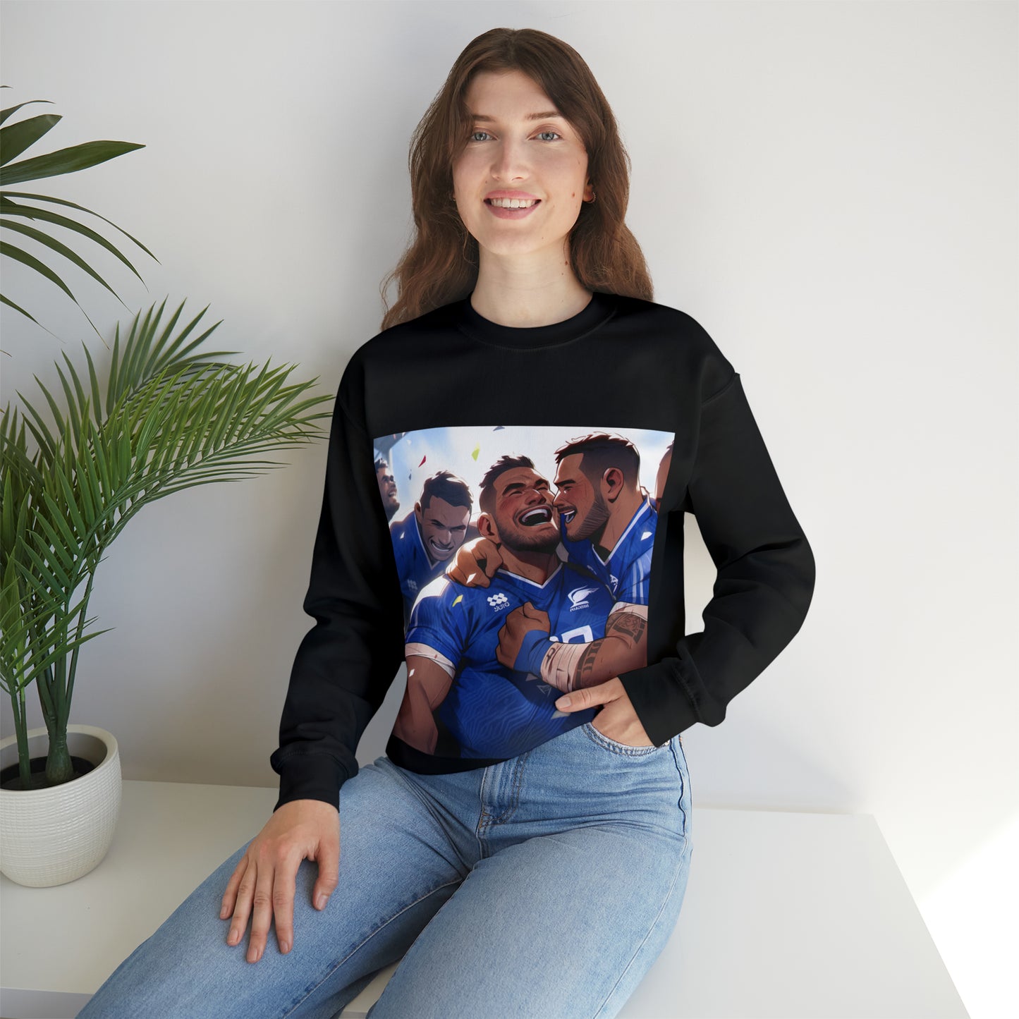 Post Match Samoa - black sweatshirt