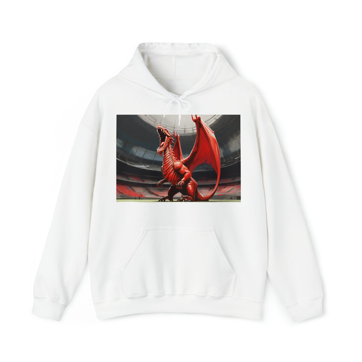 Welsh Dragon 2 - light hoodies