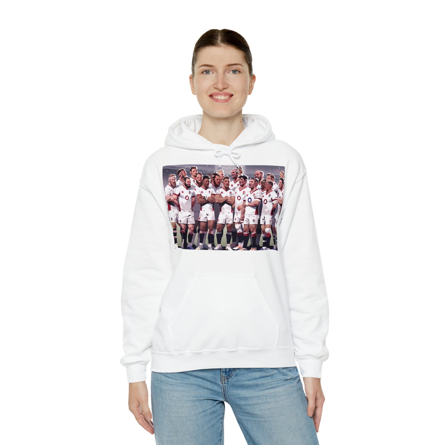 England Full Team - light hoodies