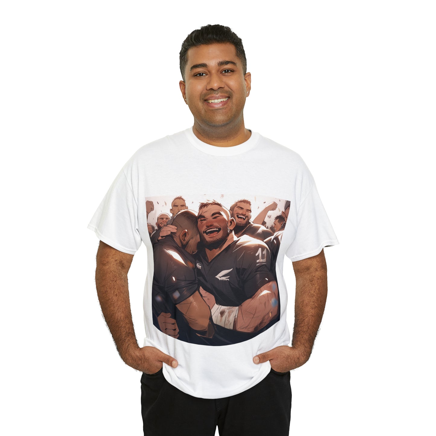 All Blacks Celebrating - light shirts