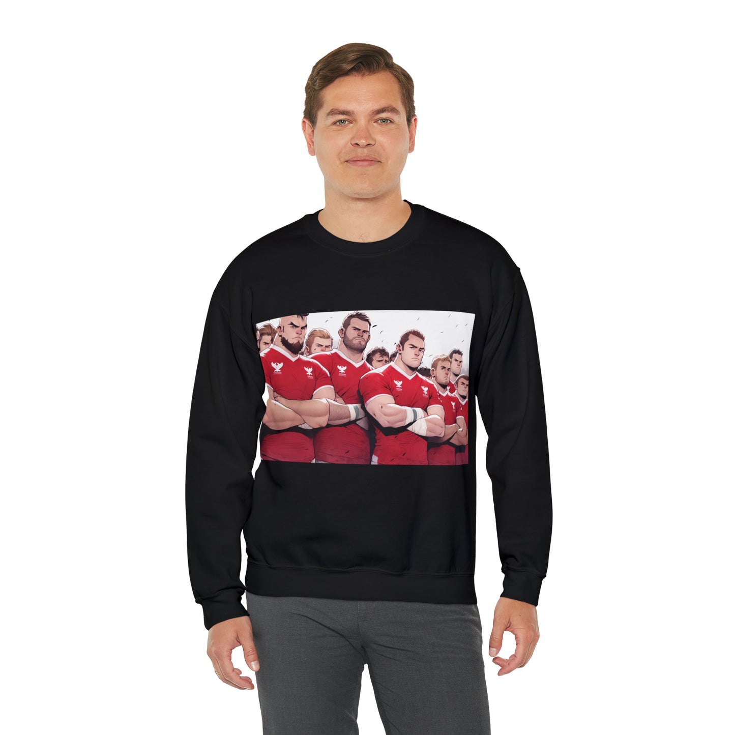 Ready Wales - black sweatshirt