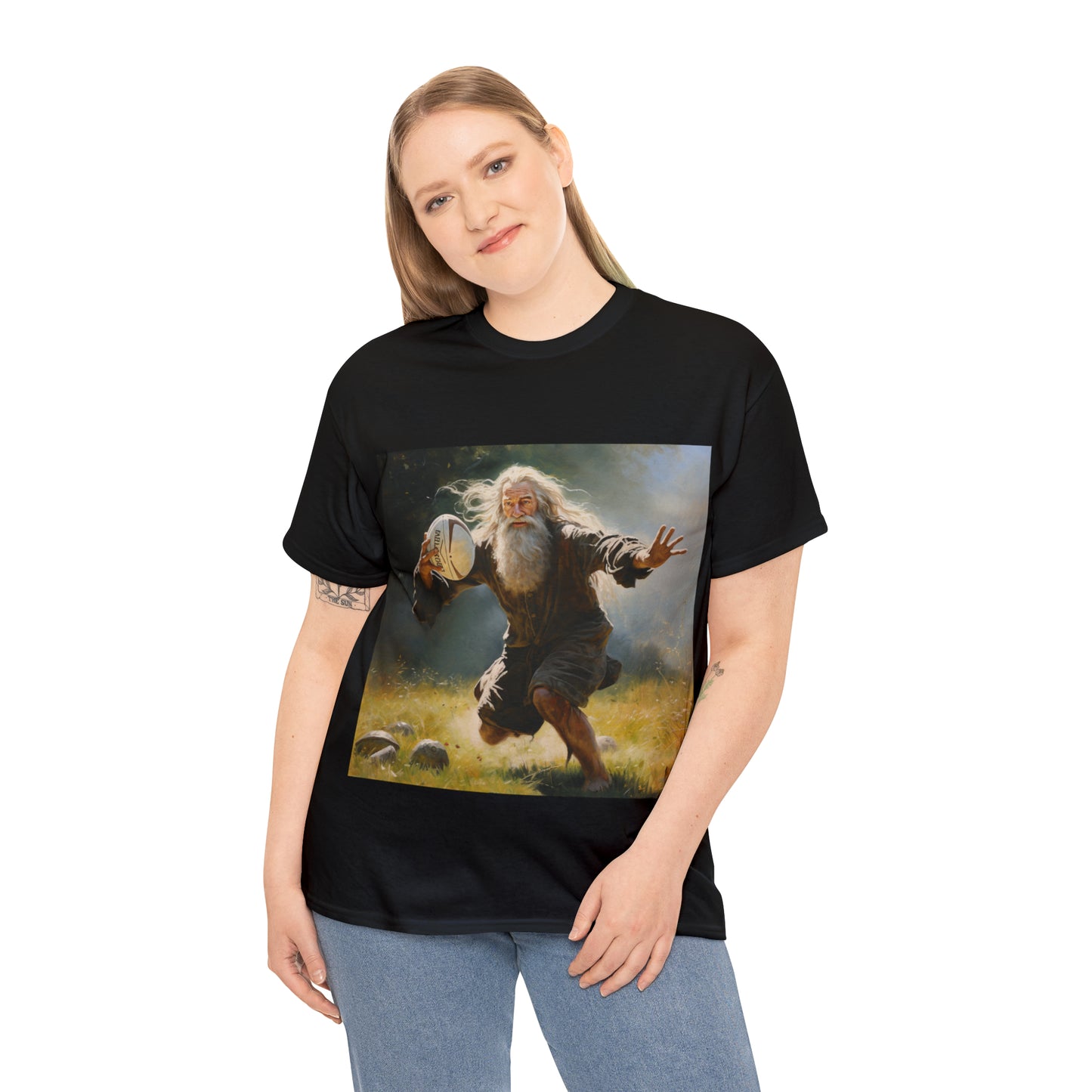 Rugby Gandalf - black shirt