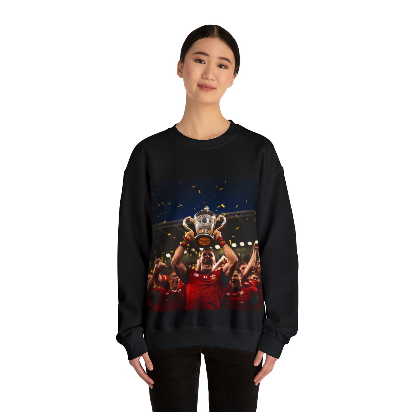 Wales Lifting RWC - black sweatshirt