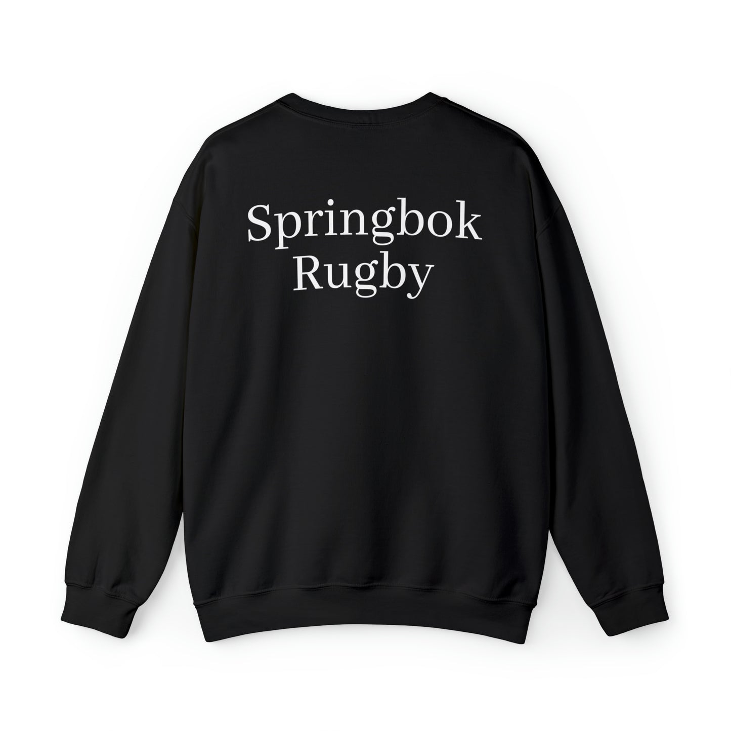 Springboks Celebrating with RWC - black sweatshirt